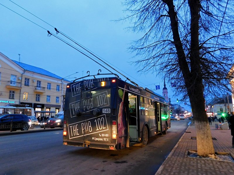 Троллейбус тройка Калуга