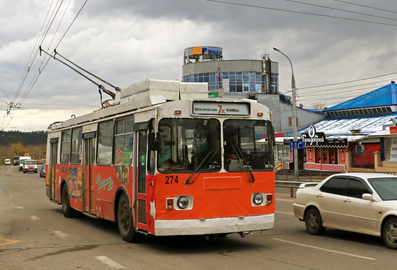 Иркутский троллейбус ЗИУ