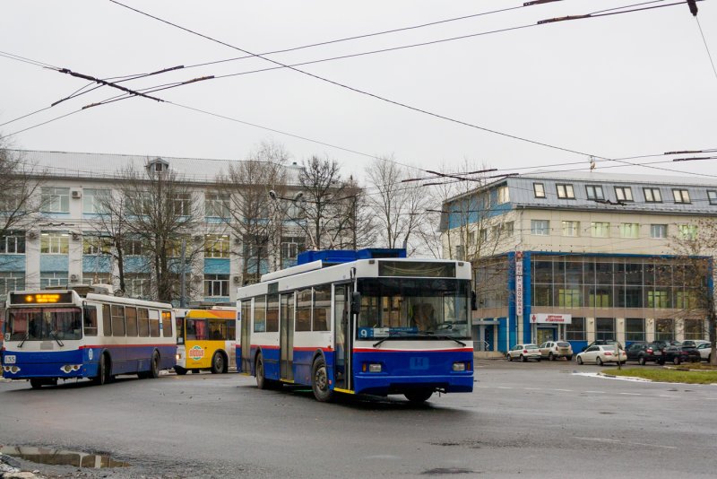 Ярославль троллейбусный парк
