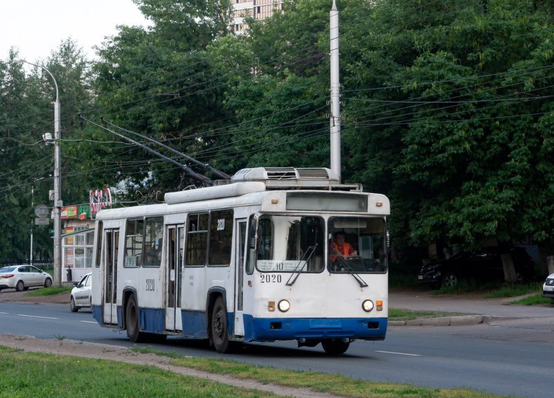 Троллейбус 2055 Уфа