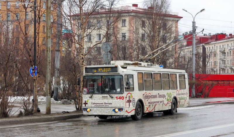 Троллейбусы Мурманск 2022