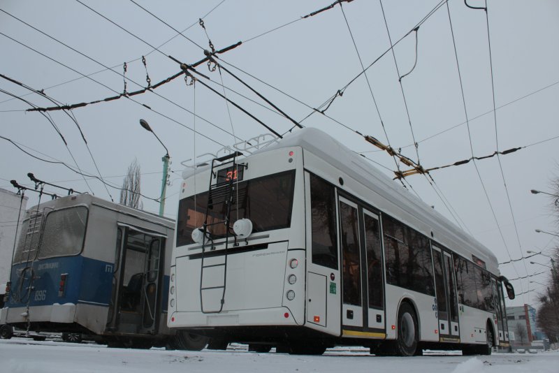 Троллейбус горожанин Новосибирск