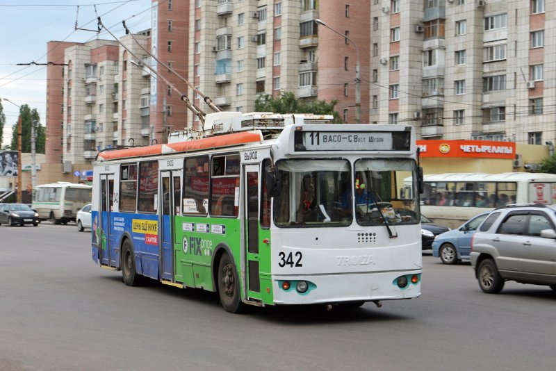Троллейбус 11 Воронеж