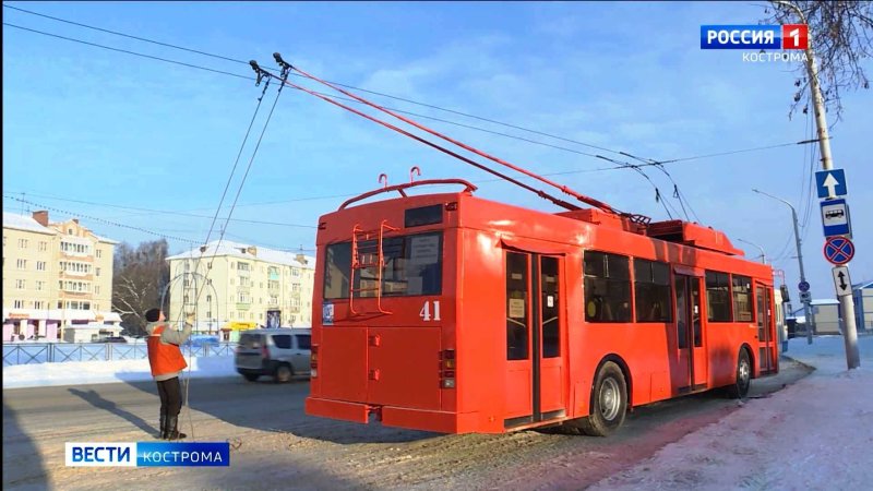 Ruscitybus троллейбус Кострома