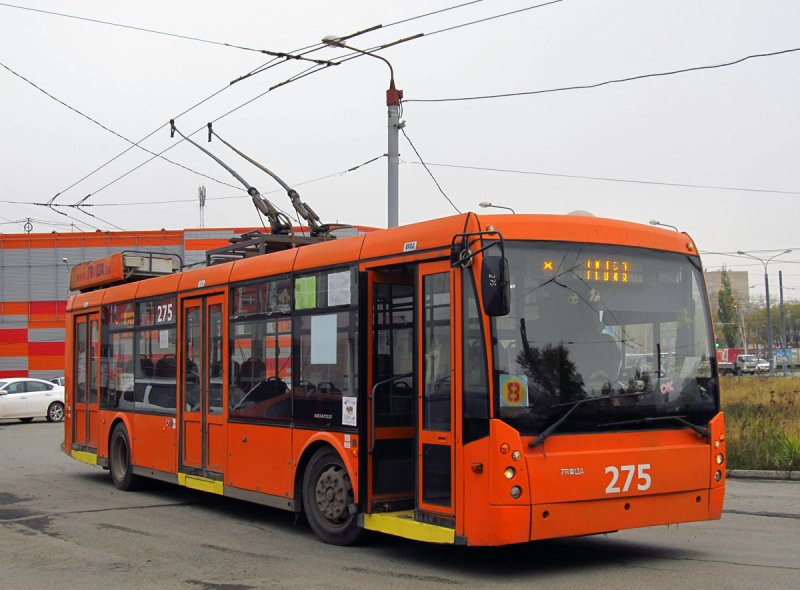 Низкопольный троллейбус "Тролза-5265 Мегаполис