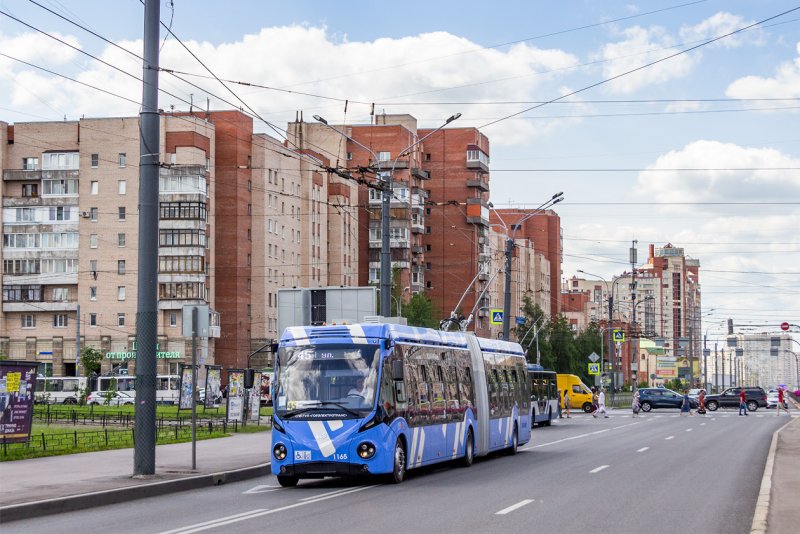 Троллейбус БКМ-433030 Санкт-Петербург