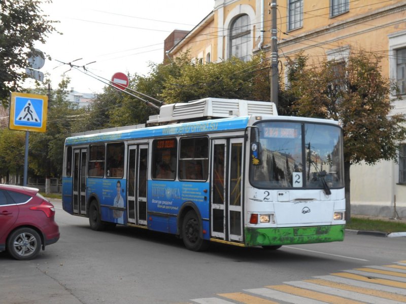 ЛИАЗ-5280 троллейбус Тверь