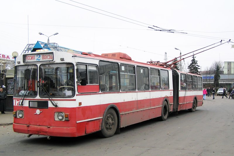 ЗИУ-9 троллейбус Тверь