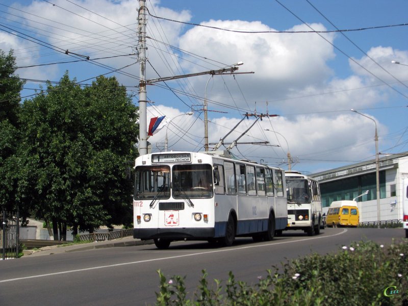 Троллейбусное трамвайное депо орёл