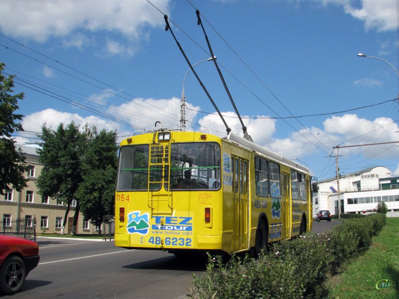 54 Троллейбус маршрут