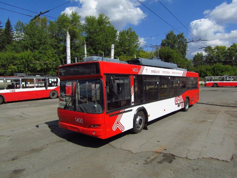 Новые троллейбусы в Ижевске