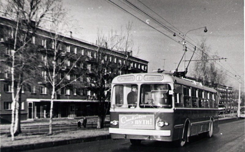 Старые троллейбусы Ижевска