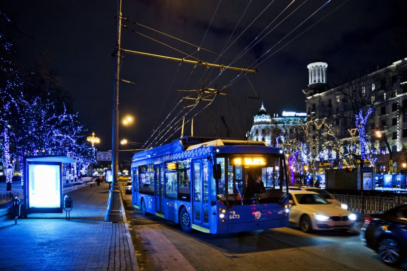 Ночной общественный транспорт Москвы