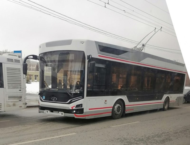 Новый троллейбус Адмирал в Саратове