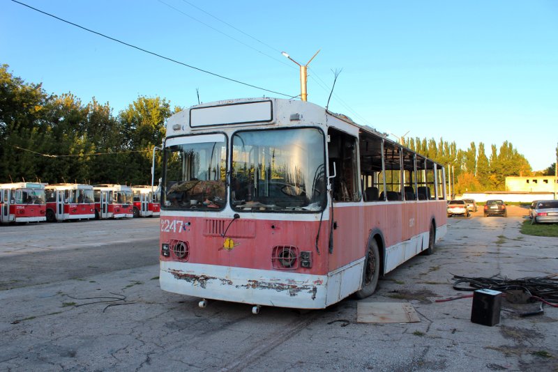 Ленинское троллейбусное депо Саратов 2021