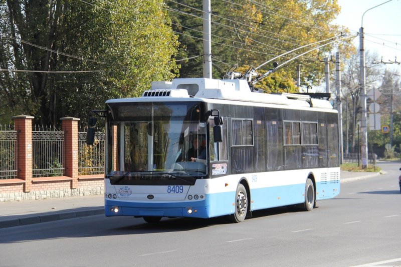 Троллейбус 52 Симферополь Ялта