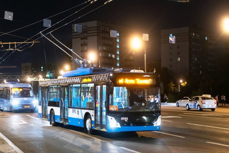 Московские троллейбусы СВАРЗ МАЗ 6275