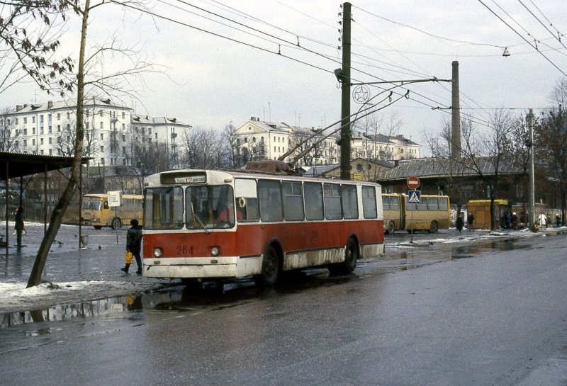 Владимирской троллейбус 90е