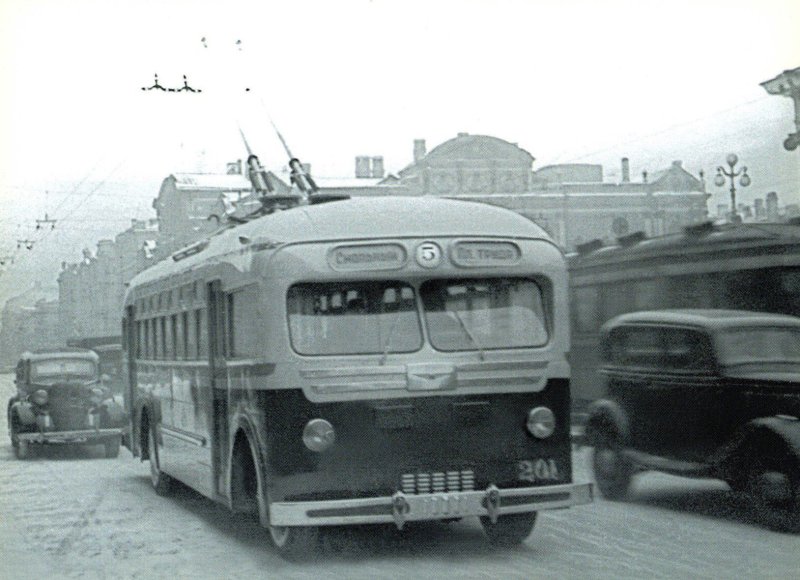 МТБ-82 троллейбус троллейбусы СССР