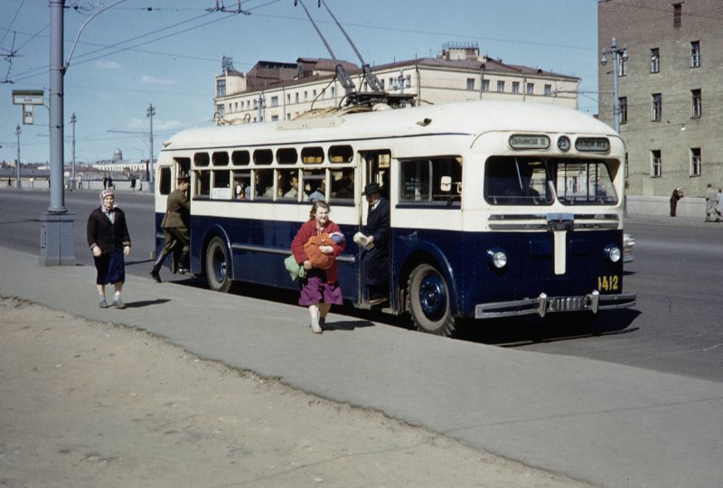 МТБ-82 троллейбус в Москве