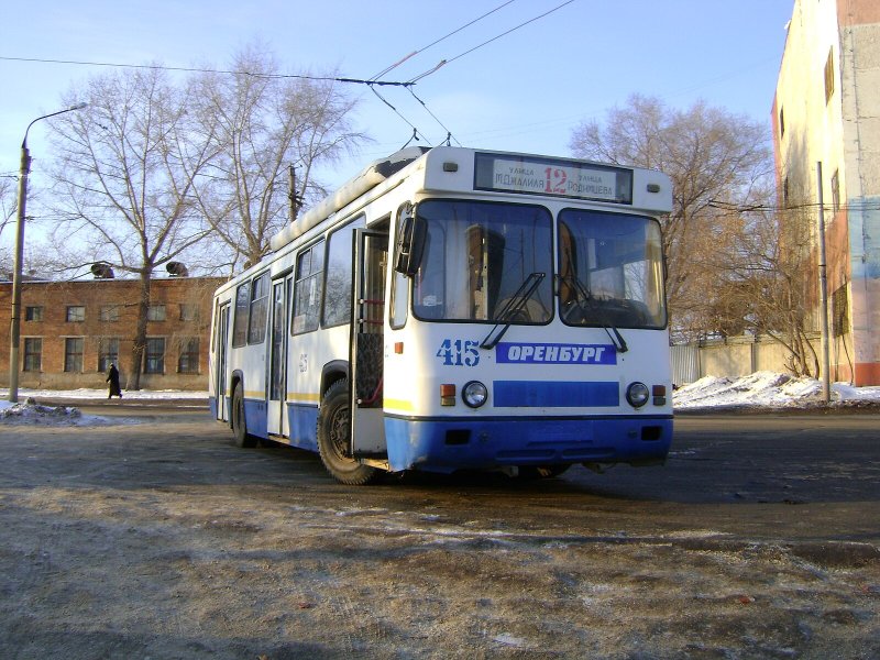 Оренбургский троллейбус БТЗ