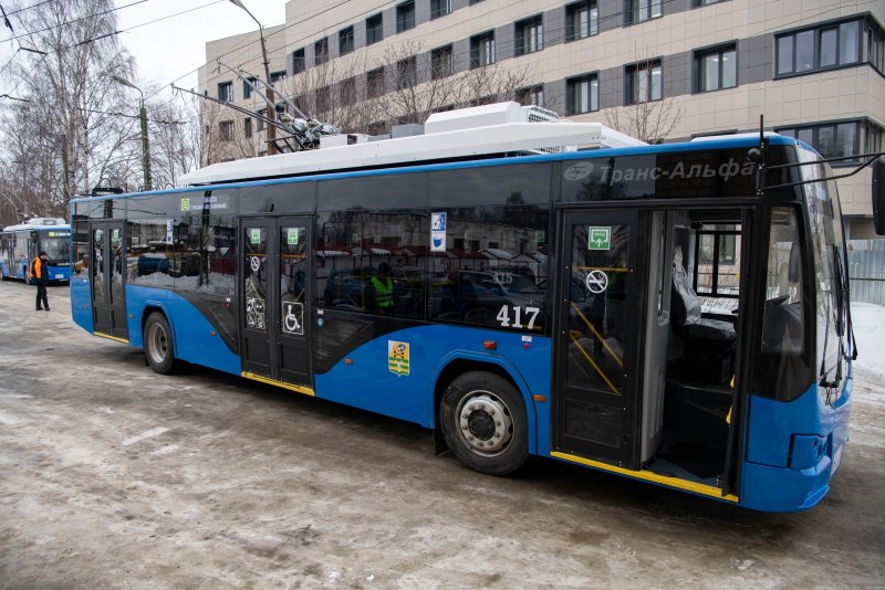 Новые троллейбусы в Петрозаводске