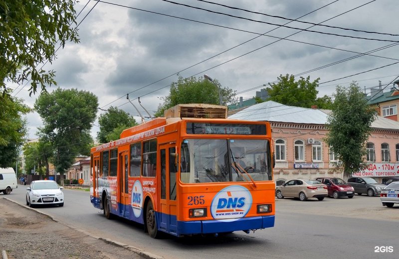 Троллейбусы 12 маршрут в Оренбурге