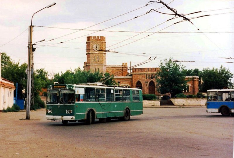 Оренбургский троллейбус 80е