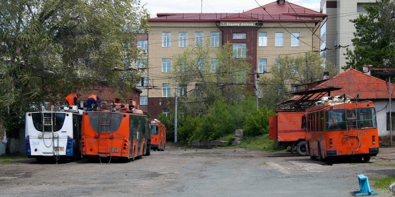 Севастопольский троллейбус ВМЗ Авангард