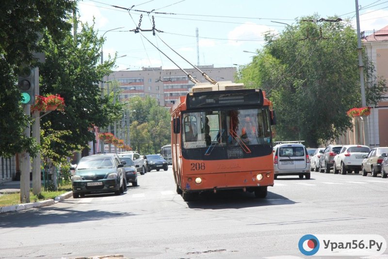 Троллейбусный парк Оренбург