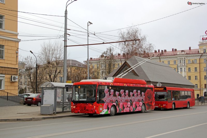 Троллейбусный парк Казань