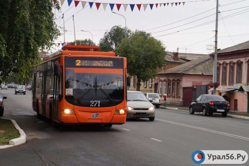 Городской транспорт Оренбурга