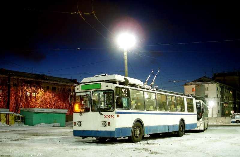 Троллейбусный парк Мурманск