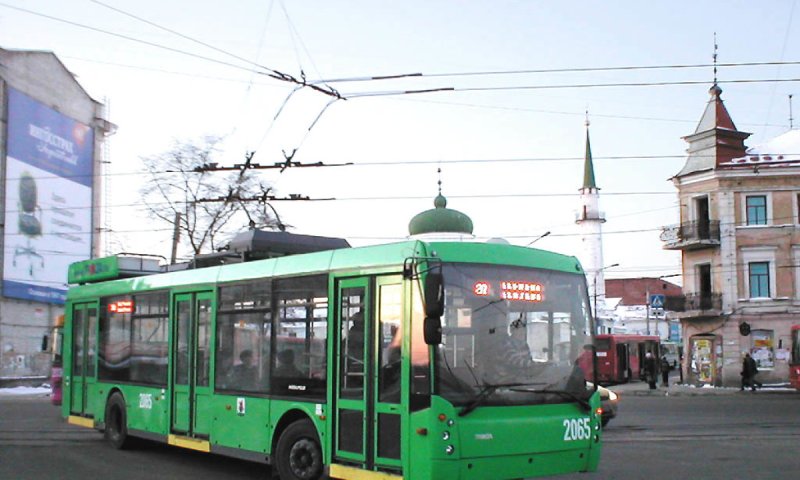Троллейбус Тролза Казань
