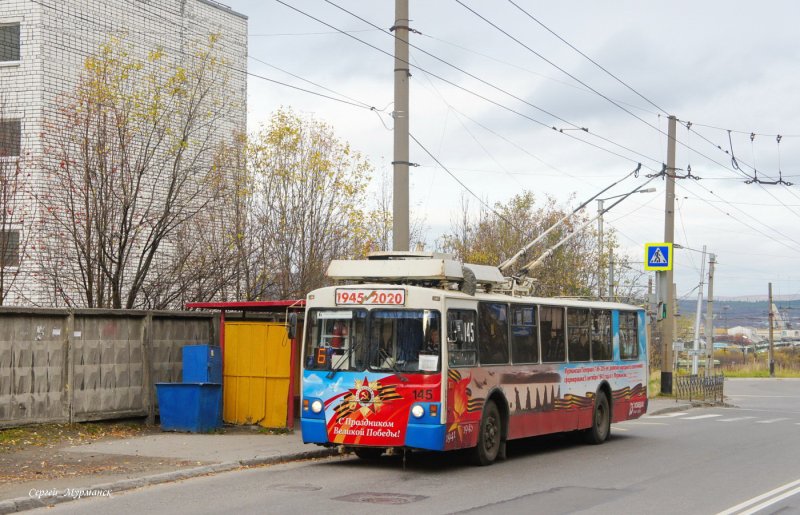 Троллейбус ЗИУ 682 кр Иваново Мурманск