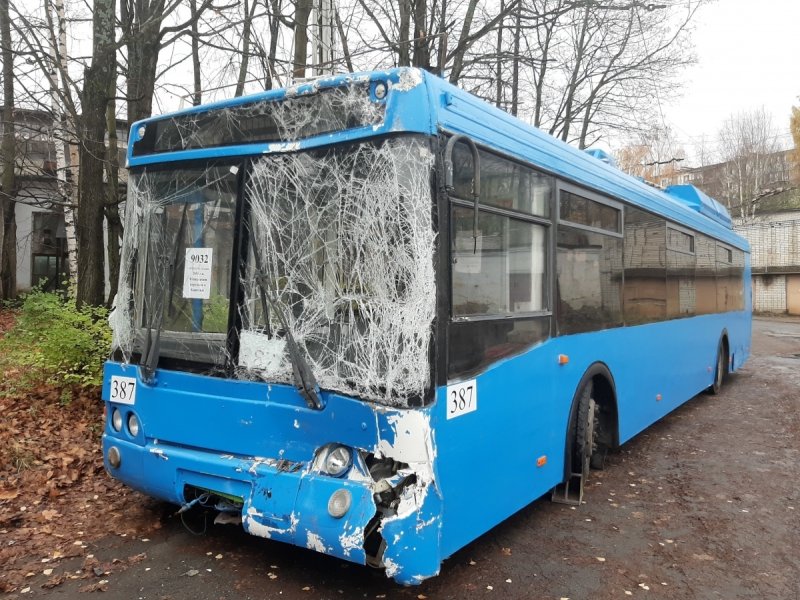 Авария с троллейбусом в Петрозаводске