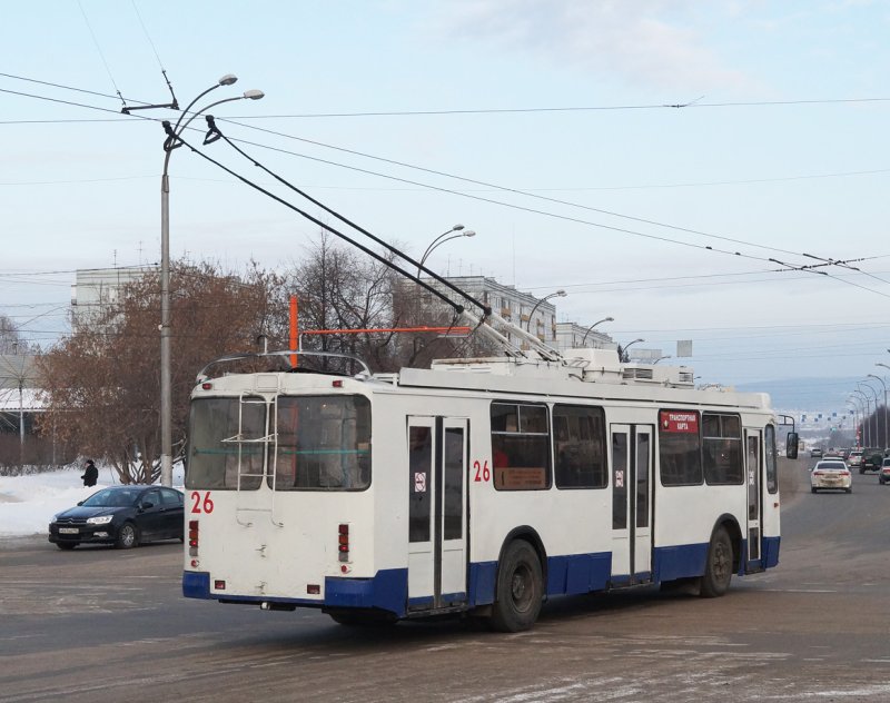 124 Троллейбус Кемерово