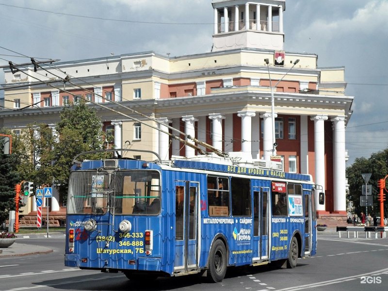 Троллейбус 2 Кемерово