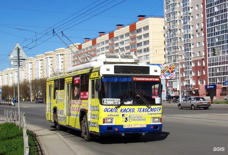 Кемеровский троллейбус 61