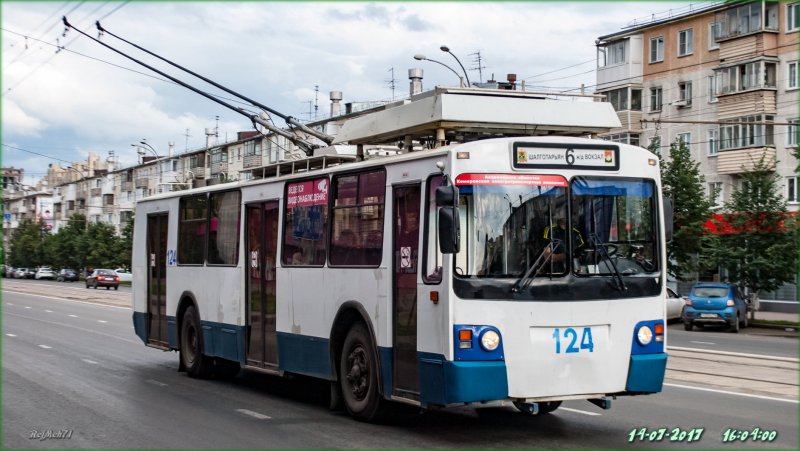 124 Троллейбус Кемерово