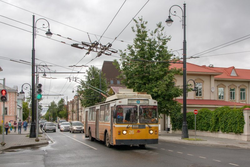Троллейбусы Рыбинск старые