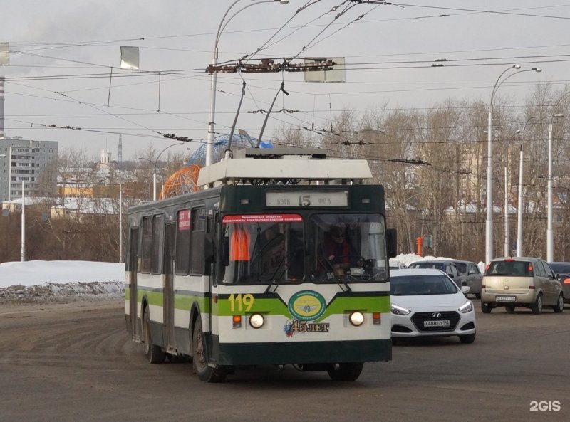 Троллейбус ЗИУ 682 кр Иваново Кемерово