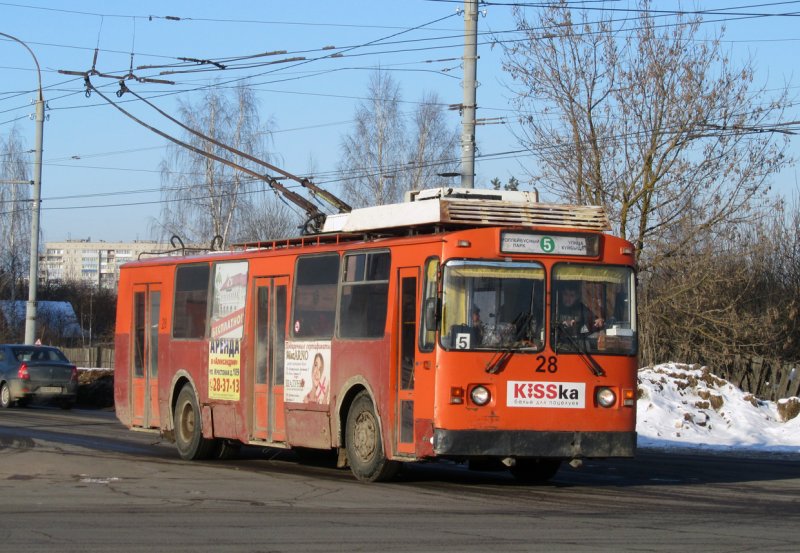 Троллейбус 5 Рыбинск