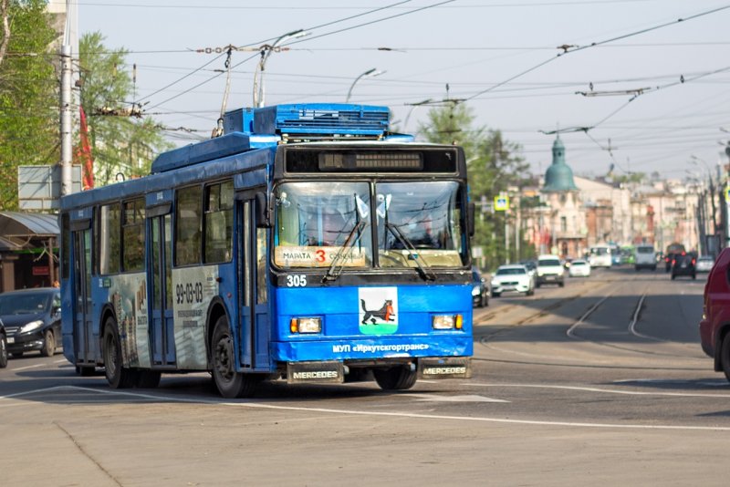 Украинский троллейбус