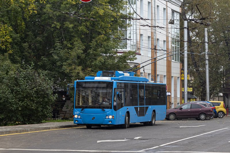 Троллейбус ВМЗ 5298 01 Авангард гармошка