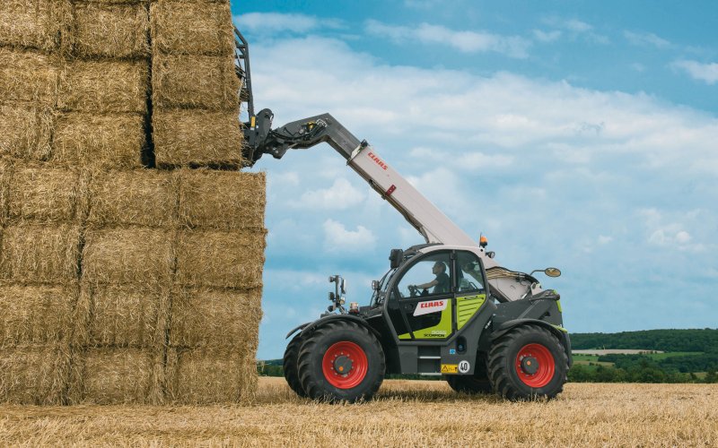 Трактор CLAAS С погрузчиком