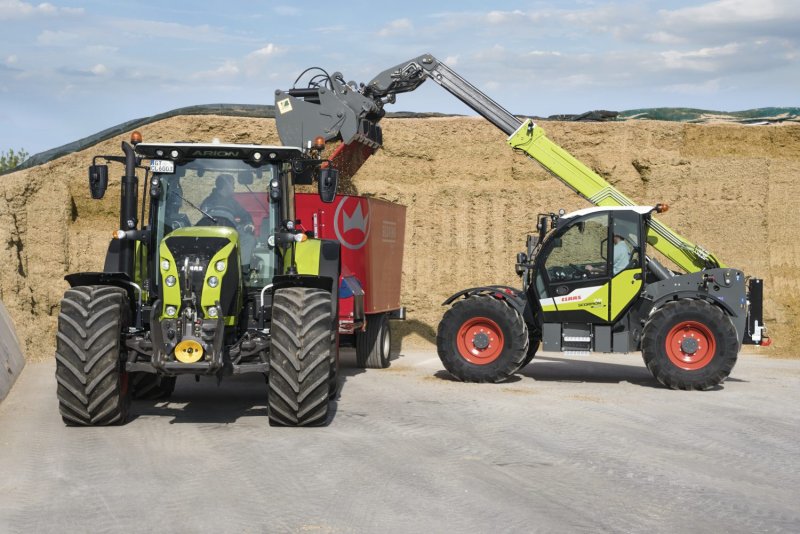 Кабины телескопический погрузчик CLAAS