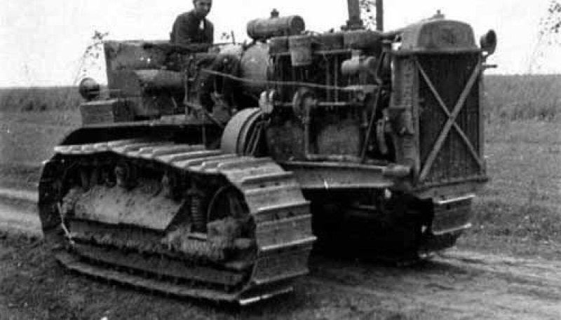 Гусеничный трактор «Сталинец-60» (с-60)
