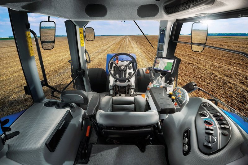 Кабина трактора New Holland t9