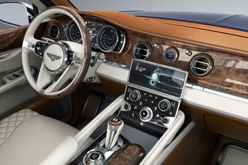 Новый внедорожник Bentley Exp 9f